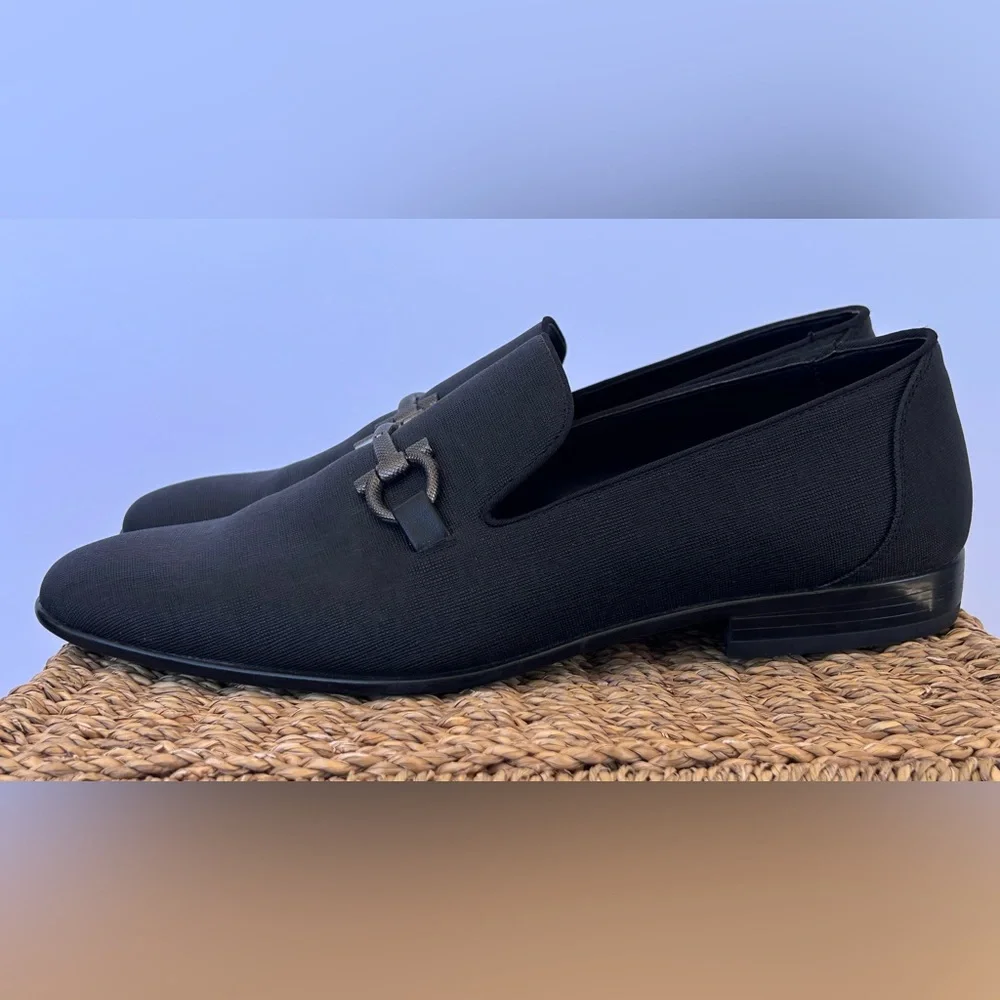 Aldo Men’s Gatsbie Horsebit Loafers Slip On Black Size‎ 12